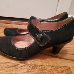 Black Vintage Inspired Roaring 20s Gatsby Heels